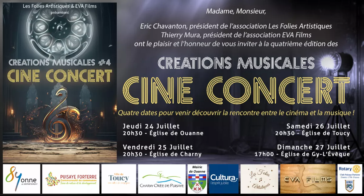 Création Artistiques #4 - CINÉ CONCERT